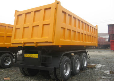 China Remolque del camión volquete de 3 árboles 20 toneladas 30 toneladas 40 toneladas 50 toneladas para el material de construcción proveedor