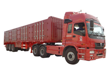 China Árbol de los remolques 3 de VAN Type Heavy-duty semi 45 toneladas - 60 Tons Cargo Van Trailer proveedor