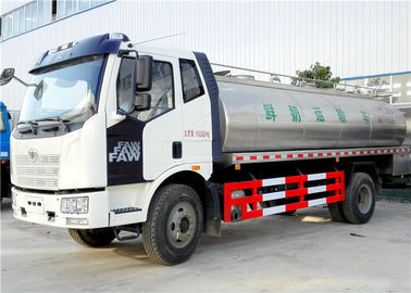 China Las ruedas de FAW 4x2 6 ordeñan el camión del transporte, camión de petrolero de la leche 8000L - 10000L proveedor