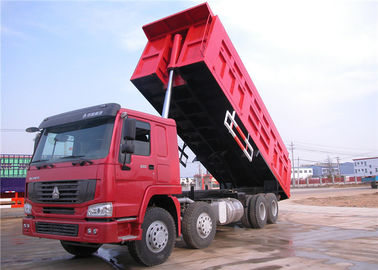 China Remolques resistentes de la descarga de HOWO 8x4, 30 camión volquete del policía motorizado de la tonelada 12 de la tonelada 40 proveedor