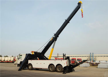 China La grúa resistente 8x4 12 del camión de auxilio rueda 371hp 50tons 50T para el rescate de camino proveedor