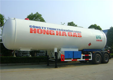 China 2 árbol 40000L 40M3 remolque del depósito de gasolina del LPG de 20 toneladas, de 56M3 LPG del tanque remolque semi proveedor