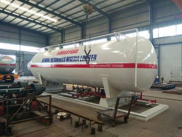 China Los tanques de almacenamiento modificados para requisitos particulares de 20000L LPG CSC2018005 10 toneladas de gas del LPG que rellena la planta proveedor