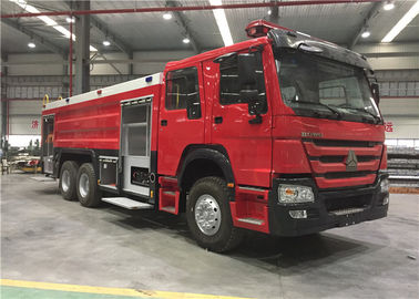 China Camión del rescate del fuego de la espuma del agua del camión 7000l de la lucha contra el fuego del euro II 4x2 Sinotruk proveedor