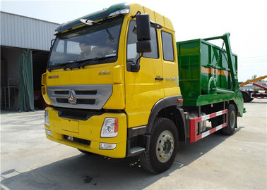 China Tipo hidráulico del brazo oscilante del camión 10cbm del compresor de la basura del cargador de Sinotruk Homan 4x2 220hp 10m3 proveedor