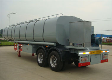 China el tanque de la calefacción del betún 30CBM, asfalta el remolque barato del petrolero, remolque del transporte del tanque del asfalto proveedor