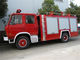 4x2 profesional 4000 litros del agua del bombero de camión 4m3 TS16949 del rescate aprobó proveedor