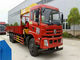 Dongfeng estable 6x4 camión del camión/3 árboles de la grúa de 10 toneladas para los materiales de construcción proveedor