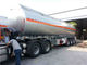 Semi remolques resistentes profesionales 42000L 45000 L 50000 L remolque del tanque del aceite/combustible proveedor