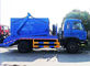 2 árboles 8 - camión inútil del compresor 10cbm, camión de la recolección de basura de 6 ruedas proveedor