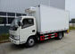 4x2 3 toneladas del congelador de camión de la caja, camión de reparto refrigerado con rey termo Unit proveedor