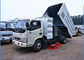 El camión 4cbm 6 del barrendero de camino de Dongfeng 4x2 rueda con la operación humanizada cepillo proveedor