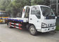 Pequeña grúa de ISUZU 4x2, 6 ruedas camión de camión de auxilio plano de 3 toneladas para dos/tres coches proveedor