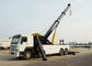 8x4 12 toneladas resistentes del camino de la grúa de camión de auxilio de las ruedas 371hp 50 de camión de la recuperación proveedor