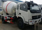 El pequeño color del camión 5CBM Dongfeng 4x2 5M3 del mezclador concreto modificó los TS para requisitos particulares 16949 certificados proveedor