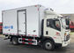 HOWO 4x2 refrigeró la fibra de vidrio interna, 3 toneladas del camión de la caja de refrigerador de camión del congelador proveedor
