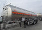 45000 litros de aluminio de la aleación de gasolina del petrolero de remolque semi, buque de petróleo, depósitos de gasolina de aluminio del camión proveedor