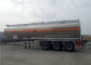 45000 litros de aluminio de la aleación de gasolina del petrolero de remolque semi, buque de petróleo, depósitos de gasolina de aluminio del camión proveedor