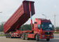 Remolque del camión volquete del Tri árbol 40 toneladas 60 toneladas de 35M3 del extremo del volquete de remolque semi para el mineral proveedor