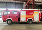 Camión de la lucha contra el fuego de la espuma del agua de SINOTRUCK, camión de la lucha contra el fuego de los vehículos de rescate de HOWO 4x2 proveedor