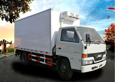 China JMC 4x2 3 toneladas de la refrigeración de la caja de asamblea fácil del camión con rey termo Unit proveedor