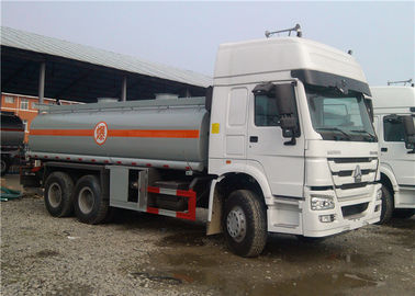 China Remolque resistente 20000L 20cbm del camión de petrolero de HOWO 6x4 para transportar el aceite proveedor