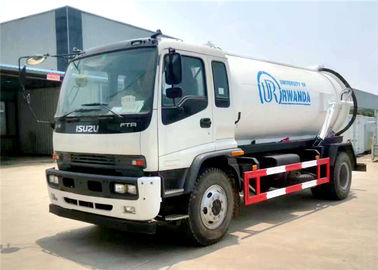 China El remolque 6 del camión de petrolero de ISUZU 4x2 rueda el camión del tanque de las aguas residuales del vacío de 8M3 8000L proveedor