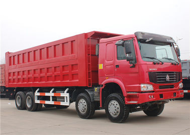 China 12 camión volquete del policía motorizado HOWO 8x4 50 toneladas árboles ISO 9001 de la capacidad grande 3 de 40 toneladas certificados proveedor
