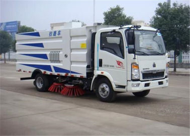 China Agua del camión del barrendero de camino de los árboles del euro II RHD 2 que ahorra el tipo mojado máquina de la limpieza de la calle proveedor