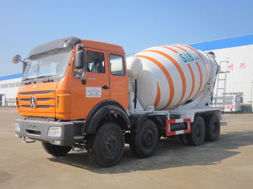 China Uno mismo de Beiben 8X4 que carga el camión del mezclador concreto eficacia de 12 metros cúbicos de alto proveedor