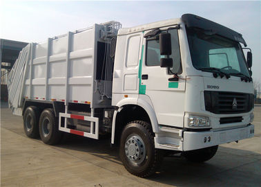 China El compresor posterior del cargador 20CBM 20M3 del policía motorizado de HOWO 10 comprimió el camión de basura de la compresión proveedor
