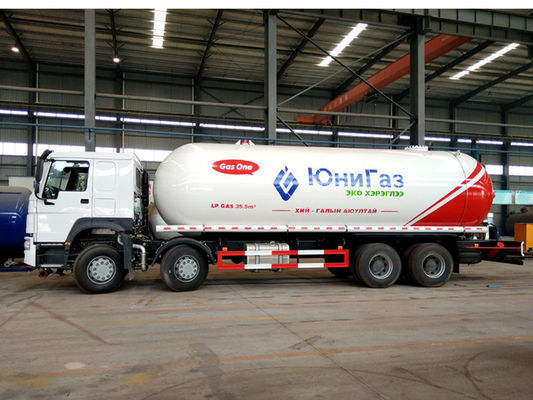 comprar Camión de petrolero de Sinotruk HOWO 35.5m3 LPG, camión de reparto del gas del LPG para cocinar el gas Fabricación en línea