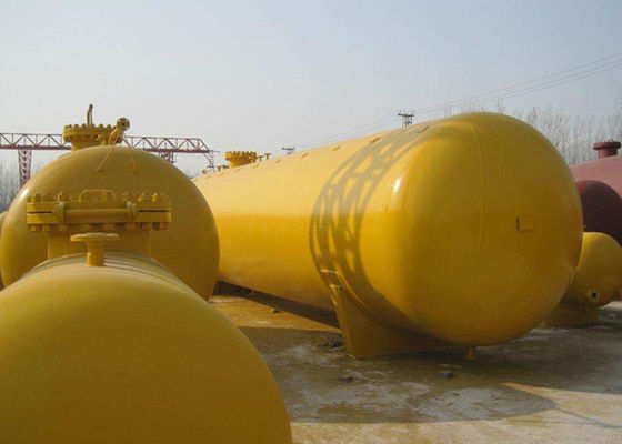 comprar estaciones de servicio de 40m3 LPG, el tanque de almacenamiento de gasolina del LPG del recipiente del reactor de ASME Fabricación en línea