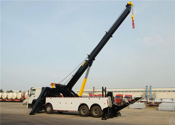 comprar La grúa resistente 8x4 12 del camión de auxilio rueda 371hp 50tons 50T para el rescate de camino Fabricación en línea