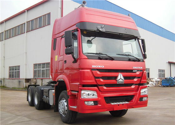 comprar Motor resistente de la cabeza 6x4 420HP 371HP del tractor del policía motorizado de SINOTRUK HOWO 10 Fabricación en línea