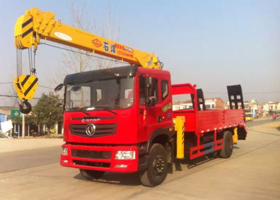 comprar Dongfeng 4x2 camión de la grúa de 4 toneladas, camión de 2 árboles montó la grúa telescópica Fabricación en línea
