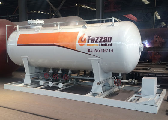 comprar los tanques de almacenamiento de 10M3 LPG 10000 litros del LPG de servicio de tipo integral tipo separado de las estaciones Fabricación en línea