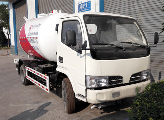 comprar 2,5 toneladas de 4x2 5M3 cortan el rabo al propano del gas de petróleo licuado del camión 5000L 2.5T del LPG Fabricación en línea