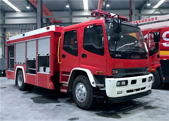 comprar Camión del rescate del incendio forestal 4 toneladas el fuego de camión de la lucha contra, camión del extintor de la espuma de Isuzu 4x2 Fabricación en línea