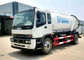 El remolque 6 del camión de petrolero de ISUZU 4x2 rueda el camión del tanque de las aguas residuales del vacío de 8M3 8000L proveedor