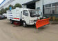 Camión del barrendero de camino del vacío de Dongfeng 8000 litros de 4x2 6x4 8x4 con la pala de la nieve proveedor