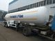 El remolque del camión de petrolero de 40 Cbm 20 toneladas licuó el remolque del petrolero del petróleo proveedor