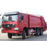 Camión de la recogida de residuos de Howo, 6 - el camión cúbico del compresor de los desperdicios 9 para la basura recoge proveedor