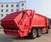 Camión de la recogida de residuos de Howo, 6 - el camión cúbico del compresor de los desperdicios 9 para la basura recoge proveedor