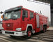 Camión del agua y del coche de bomberos de la espuma, el tanque de agua pesado del coche de bomberos del rescate de HOWO 290 HP proveedor
