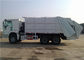 El compresor posterior del cargador 20CBM 20M3 del policía motorizado de HOWO 10 comprimió el camión de basura de la compresión proveedor