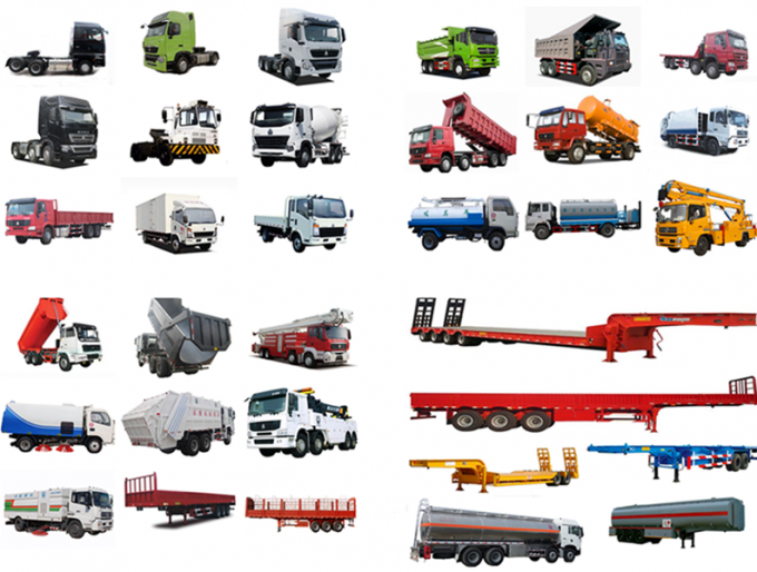 Ruedas del remolque 12 del tanque de acero de carbono del transporte del ácido sulfúrico de la forma de V de SINOTRUK Huawin semi