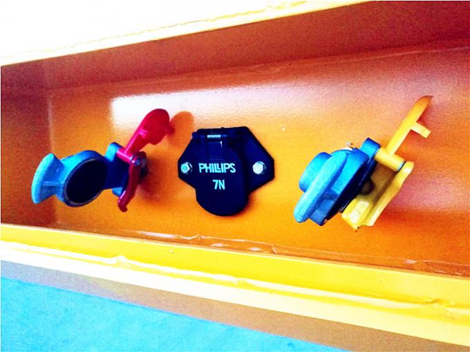 Remolque famoso del camión del excavador de la cama plana de la tonelada de China CLW 40-60 y remolques planos bajos