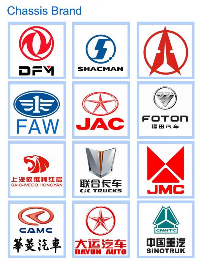 Compresor multi de la basura del dongfeng de la función del nuevo brazo oscilante del diseño 4X2 que recicla el camión